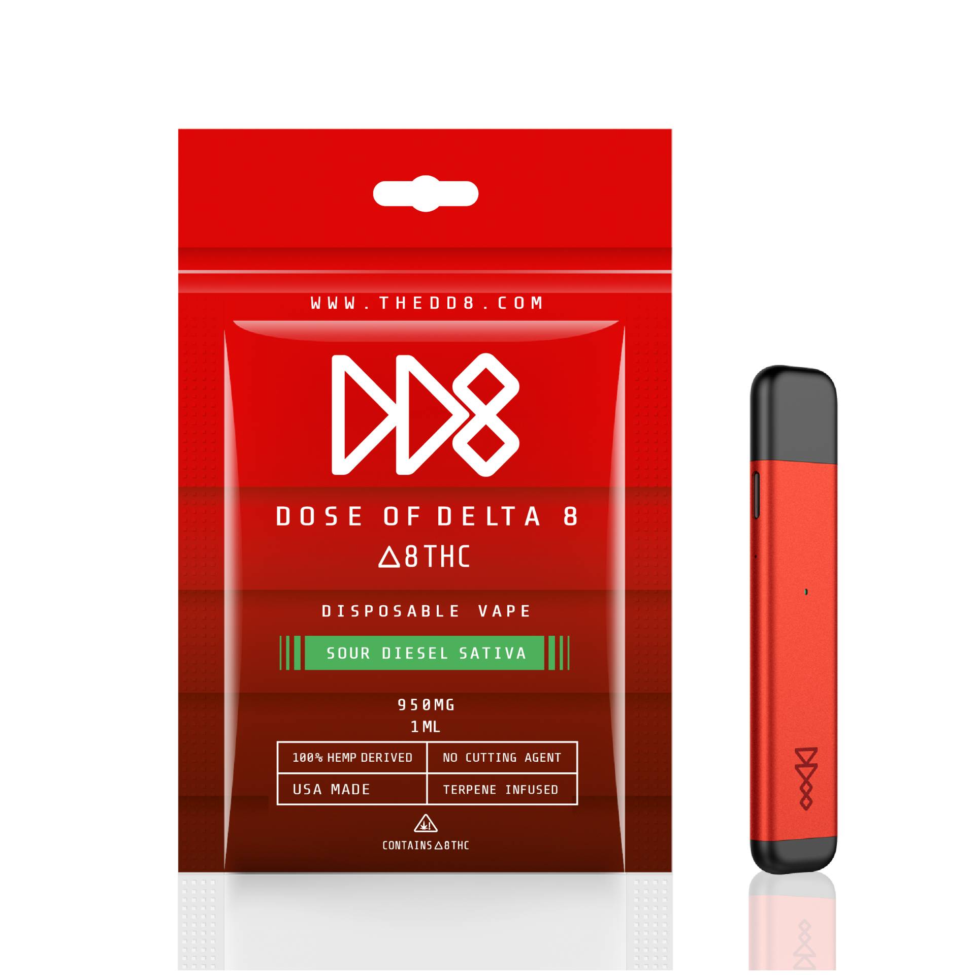 DD8 Premium Delta 8 - GG4, Tangie Haze