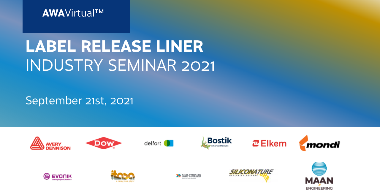AWAVirtual™ Label Release Liner Industry Seminar 2021 | AWAVirtual™