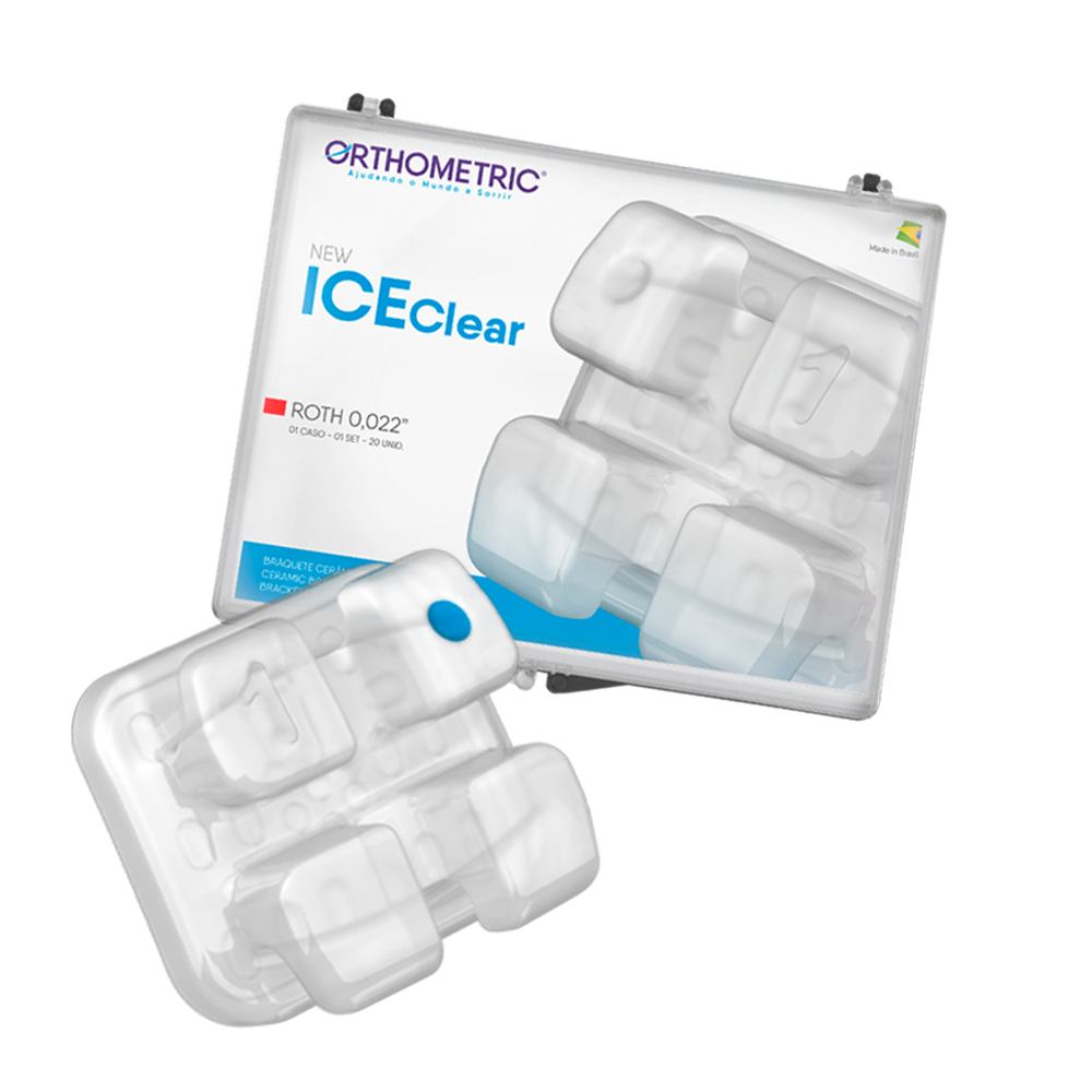 Ceramic Bracket New Ice Clear
