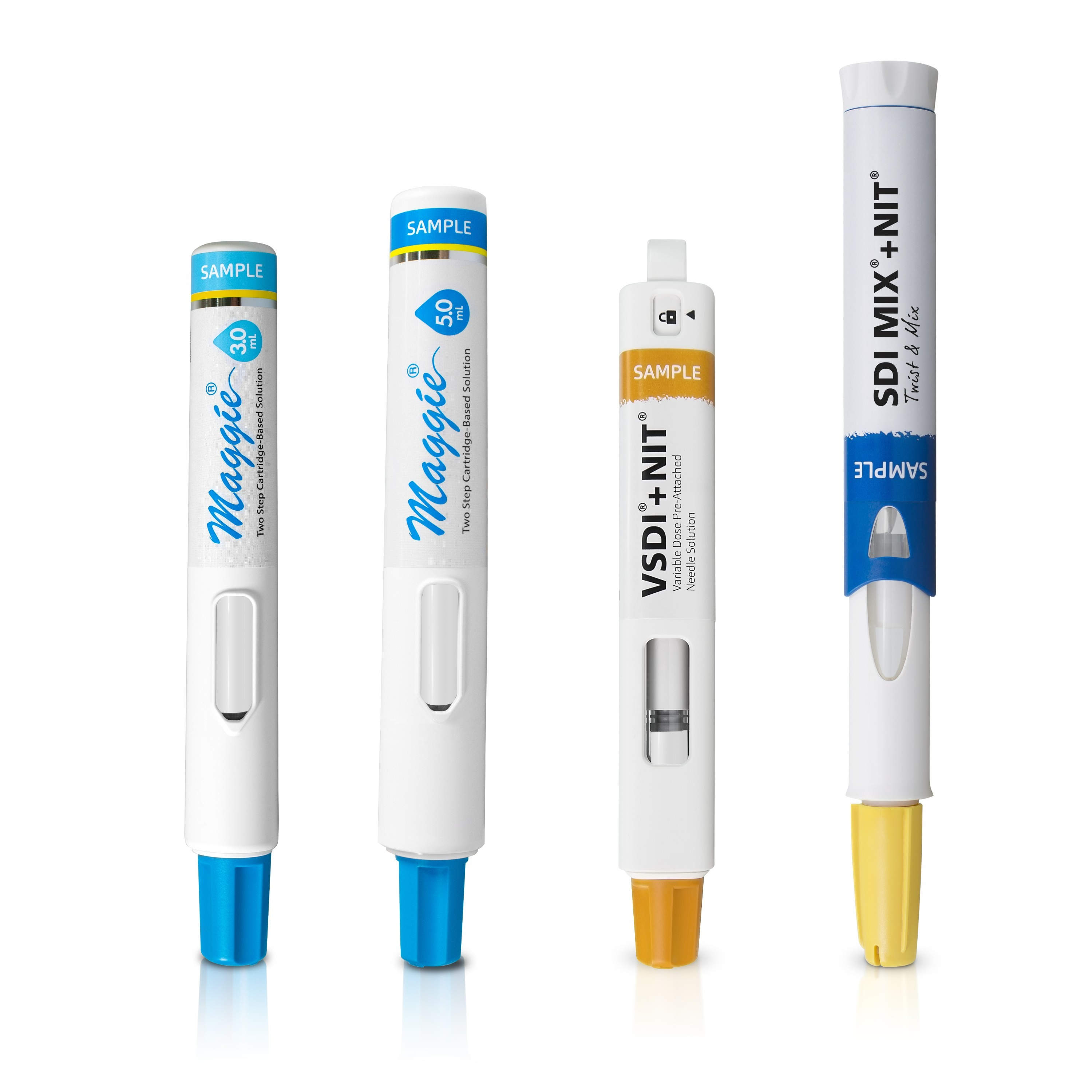 Nvt Inyector Needle Isolation Technology (NIT®) autoinjectors