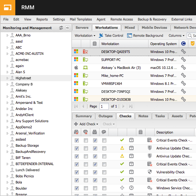 Solarwinds Rmm Software SolarWinds RMM